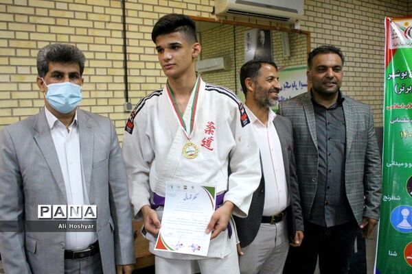 سومین دوره المپیاد استعدادهای برتر ورزشی در رشته جودو  دانش‌آموزان استان بوشهر