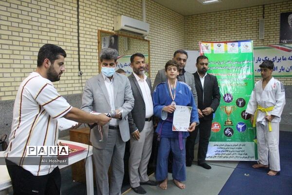 سومین دوره المپیاد استعدادهای برتر ورزشی در رشته جودو  دانش‌آموزان استان بوشهر