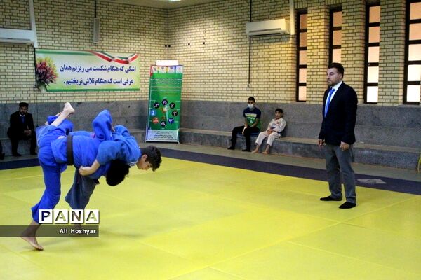 سومین دوره المپیاد استعدادهای برتر ورزشی در رشته جودو  دانش‌آموزان استان بوشهر
