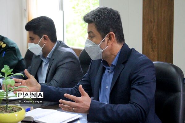 جلسه برنامه‌ریزی درس آمادگی دفاعی آموزش و پرورش استان بوشهر