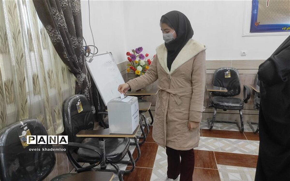 انتخابات شورای دانش‌آموزی شهرستان گلوگاه برگزار شد