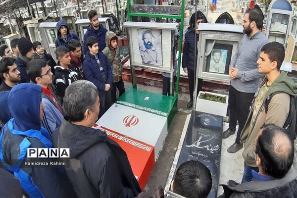 اجرای طرح سفر آسمانی در گلزار شهدای بهشت زهرا(س)تهران
