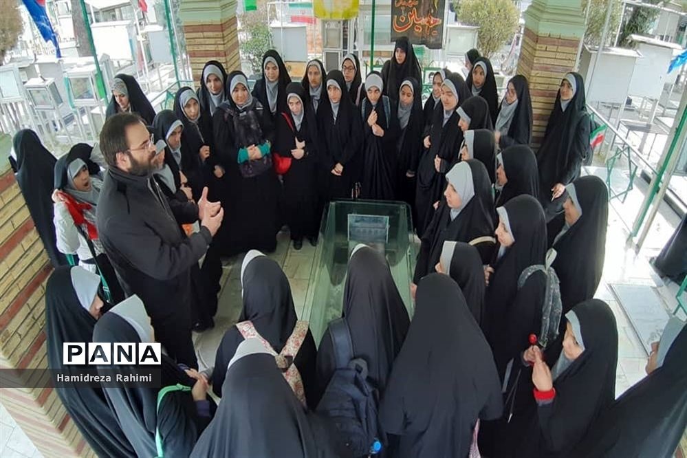 اجرای طرح سفر آسمانی در گلزار شهدای بهشت زهرا(س)تهران