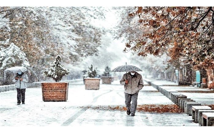 بارش برف و باران اردبیل را فرا می‌گیرد