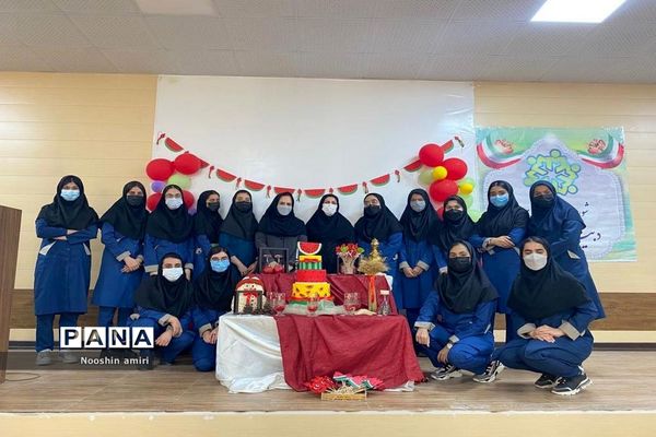 جشن یلدا دبیرستان ام ابیها بوشهر