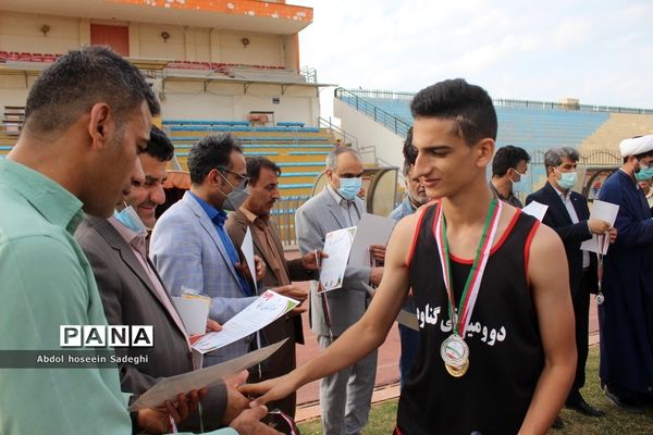 سومین دوره المپیاد استعدادهای برتر ورزشی رشته دو ومیدانی در بوشهر