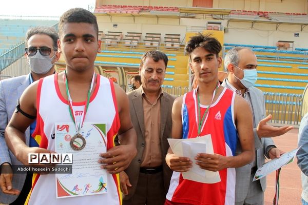 سومین دوره المپیاد استعدادهای برتر ورزشی رشته دو ومیدانی در بوشهر