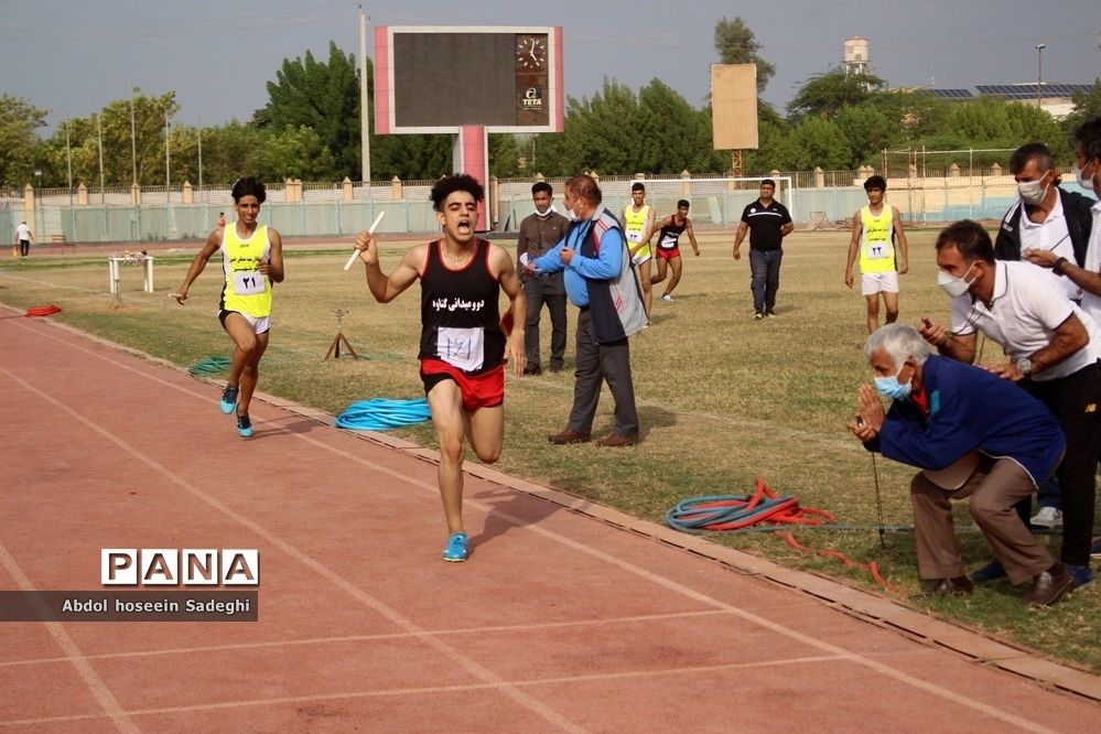 سومین دوره المپیاد استعدادهای برتر ورزشی رشته دو ومیدانی در بوشهر