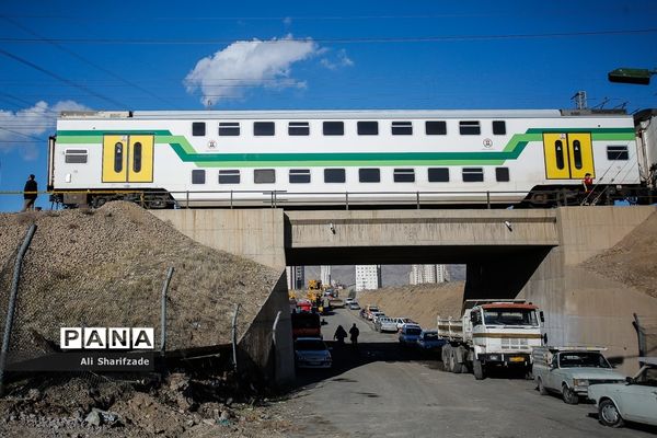 حادثه برخورد دو دستگاه قطار مترو کرج - تهران