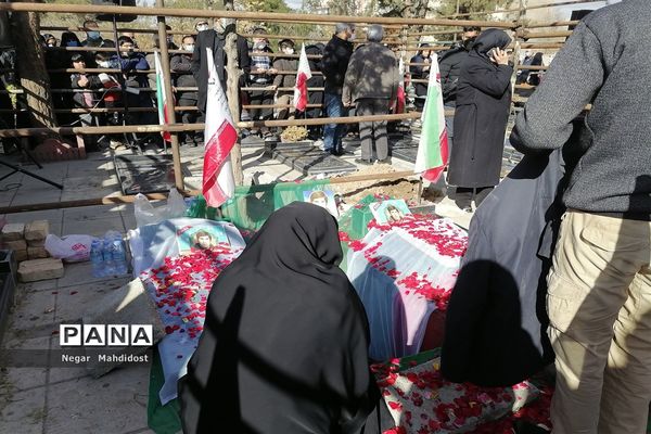 مراسم تشییع شهید عبدالله پولادوند