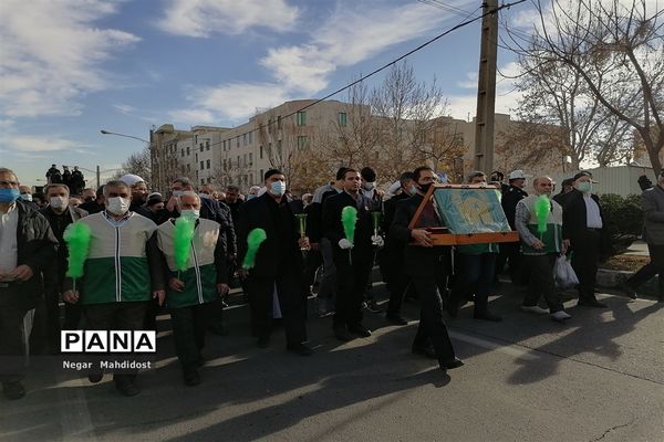 مراسم تشییع شهید عبدالله پولادوند