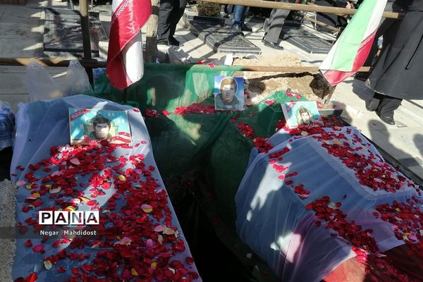 مراسم تشییع شهید عبدالله پولادوند