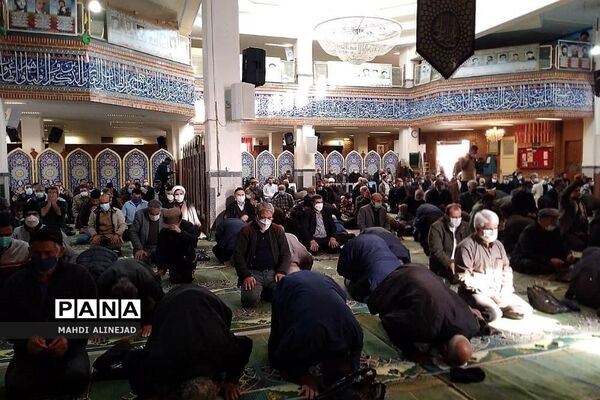 آیین نماز جمعه شهرستان پردیس در مسجد الغدیر