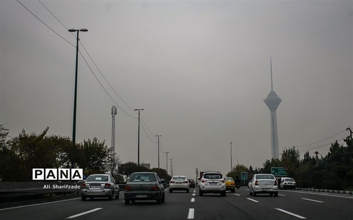 هوای تهران در وضعیت ناسالم قرار گرفت