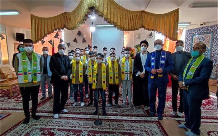 برگزاری همایش پیشتازان دبیرستان تمام تشکیلاتی ثقفی قم