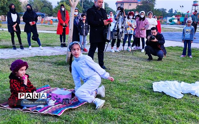اجرای اولین پرفورمنس آرت تعلیمی و تربیتی استان خوزستان در امیدیه