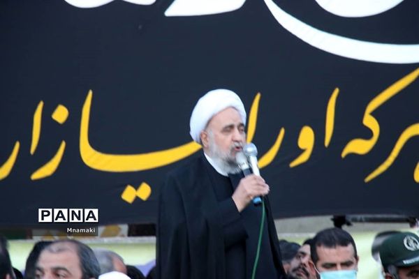 مراسم باشکوه استقبال از پیکر پاک شهیدگمنام هشت سال دفاع مقدس باحضور مردم شهید پرور آران و بیدگل