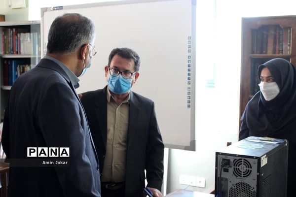 باز دید مدیرکل آموزش و پرورش فارس از حوزه های داخلی این اداره در اولین روز کاری