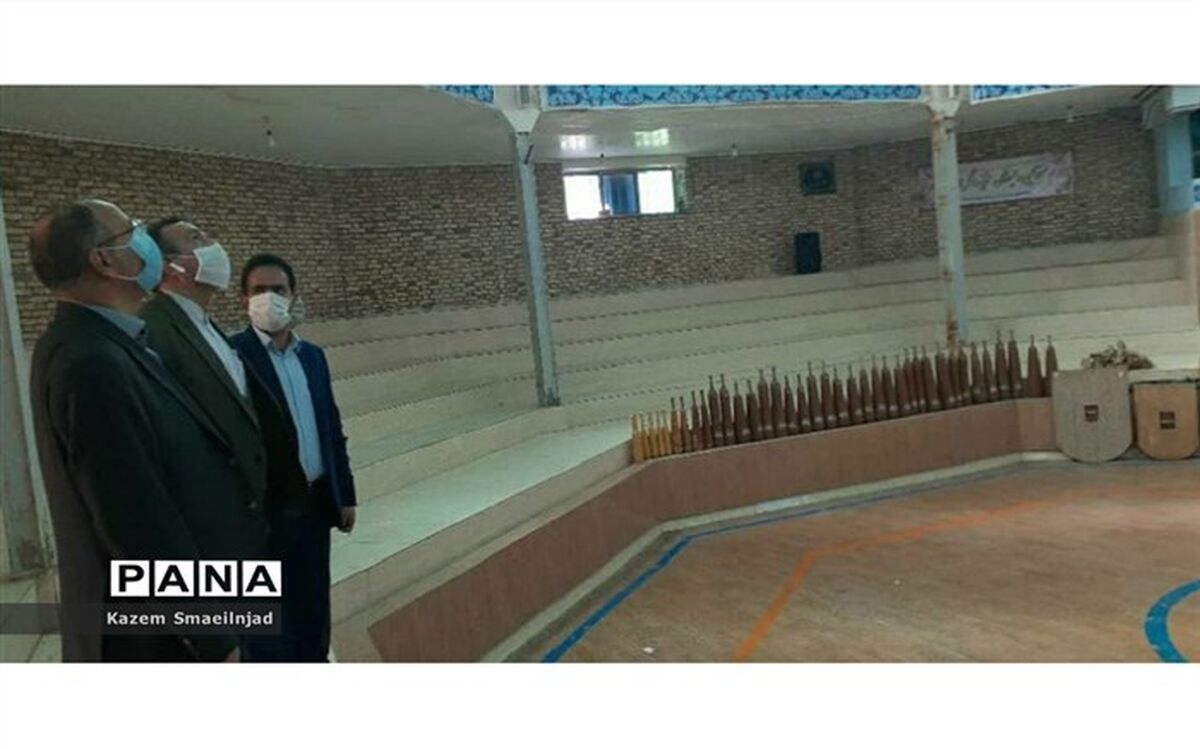 بازدید مدیر کل ورزش و جوانان خراسان‌رضوی از مجموعه گود باستانی شهرستان خلیل‌آباد 
