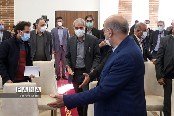 مراسم روز ملی ایمنی در برابر زلزله  و افتتاح مدرسه خیرساز زرین تاج ناصری