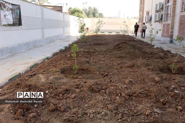 برگزاری پویش نذر نهال در ناحیه یک اهواز