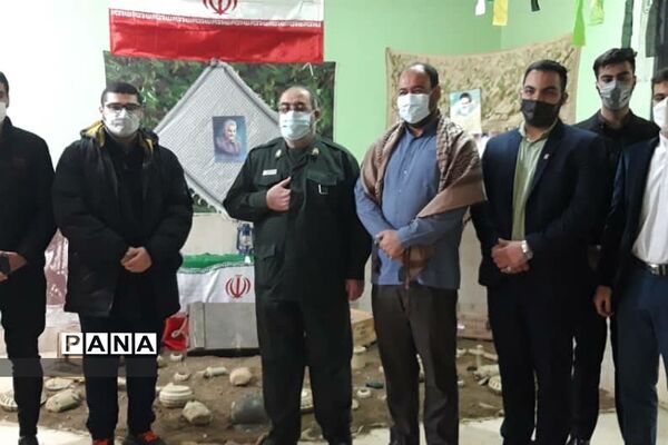 برگزاری مراسم حماسه ۹ دی در آموزش و پرورش رودهن