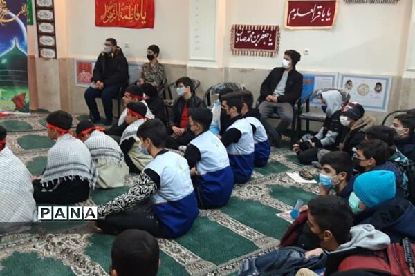برگزاری مراسم حماسه ۹ دی در آموزش و پرورش رودهن