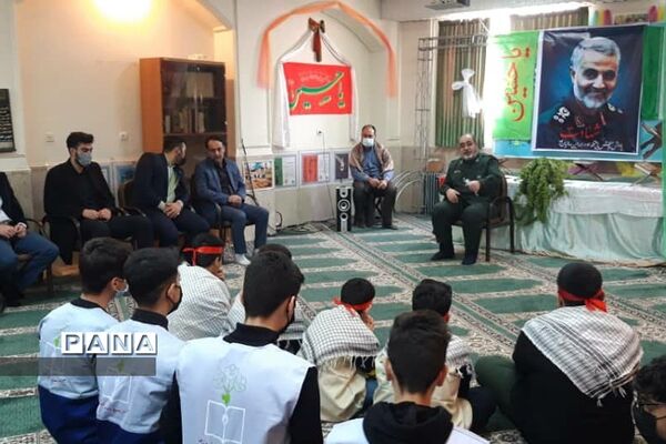 برگزاری مراسم حماسه ۹ دی در آموزش و پرورش رودهن