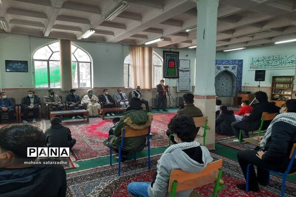 مراسم گرامیداشت 9‌دی در آموزشگاه امیر کبیر ناحیه دو شهرری