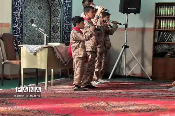 مراسم گرامیداشت 9‌دی در آموزشگاه امیر کبیر ناحیه دو شهرری