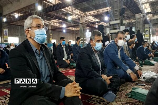 آیین ۹ دی در مصلای مهدیه امام خمینی (ره) اهواز