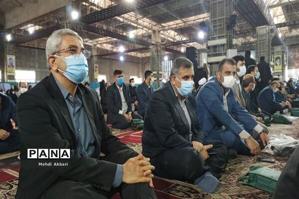 آیین ۹ دی در مصلای مهدیه امام خمینی (ره) اهواز