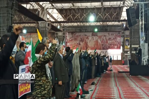آیین ۹ دی در مصلای مهدیه امام خمینی (ره) اهواز