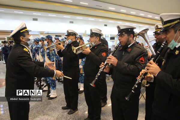 استقبال از پیکر شهیدان گمنام در بوشهر