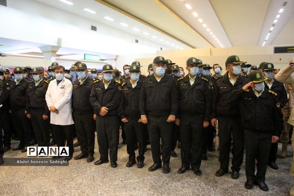 استقبال از پیکر شهیدان گمنام در بوشهر