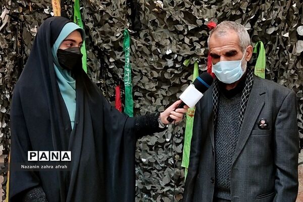 گردهمایی دانش‌آموزان بسیجی در دومین سالگرد شهادت حاج قاسم سلیمانی
