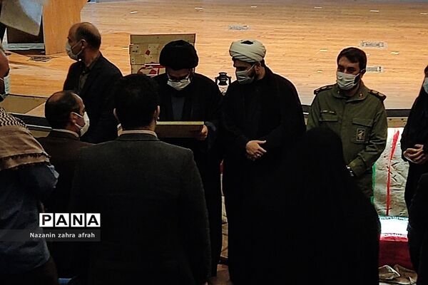 گردهمایی دانش‌آموزان بسیجی در دومین سالگرد شهادت حاج قاسم سلیمانی