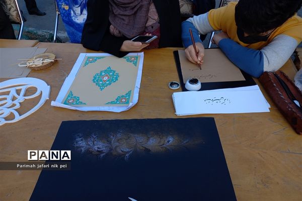 مراسم کاروان هنری‌روایت حبیب در شهرستان قرچک