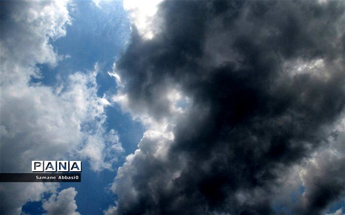 پیش‌بینی آسمان ابری و نیمه ابری برای تهران تا دوشنبه