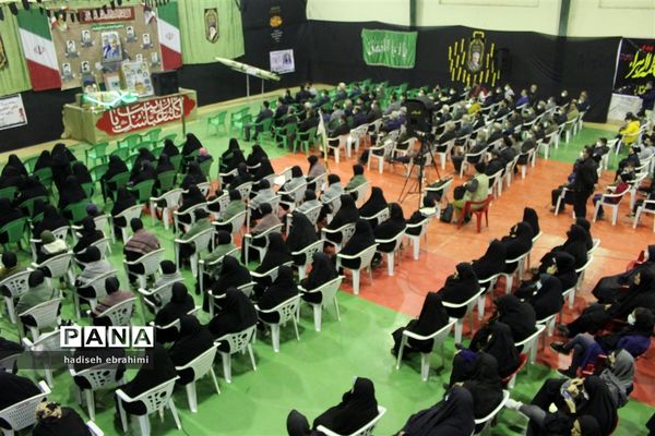 مراسم سالگرد شهادت سردار سلیمانی در گلوگاه