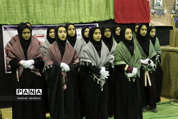 مراسم سالگرد شهادت سردار سلیمانی در گلوگاه