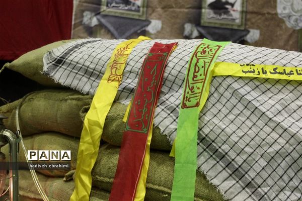 مراسم سالگرد شهادت سردار سلیمانی در گلوگاه