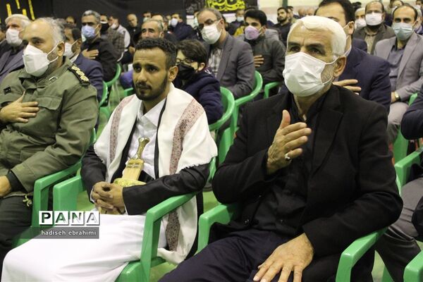 مراسم سالگرد شهادت سردار سلیمانی در گلوگاه