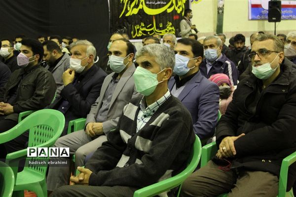 مراسم سالگرد شهادت سردار سلیمانی در گلوگاه