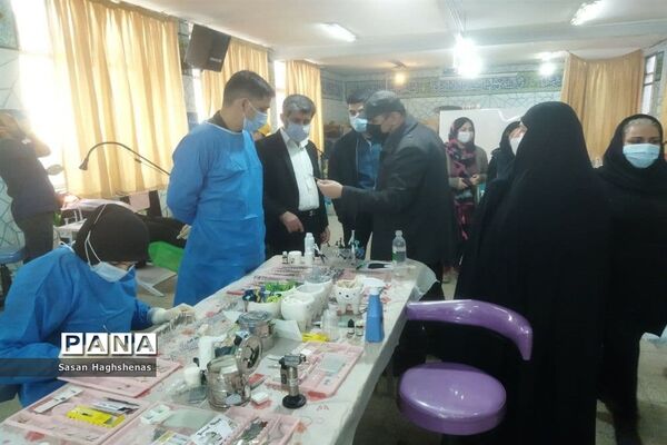برگزاری اردوی جهادی خدمات پزشکی، دارویی در شهرستان اسلامشهر