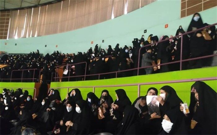 گردهمایی بزرگ دختران حاج قاسم در تهران + فیلم