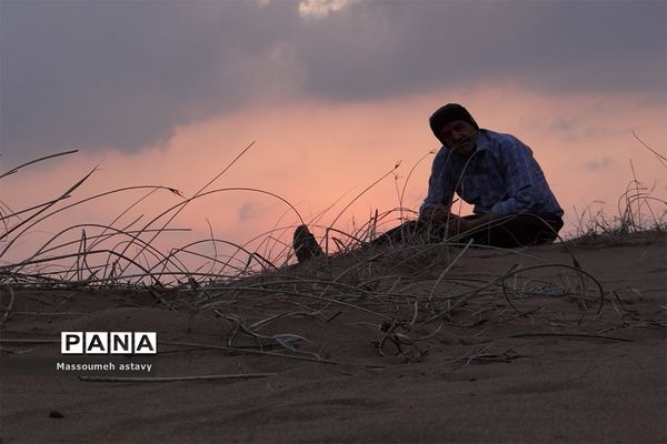 ابوغویر تنها کویر رملی ایلام