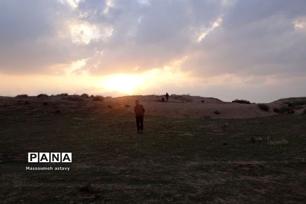 ابوغویر تنها کویر رملی ایلام