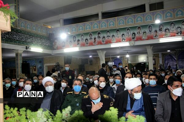 مراسم گرامیداشت دومین سالگرد شهادت حاج قاسم سلیمانی و ابومهدی المهندس در شهرک خاورشهر