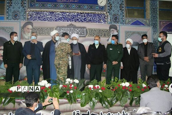 مراسم گرامیداشت دومین سالگرد شهادت حاج قاسم سلیمانی و ابومهدی المهندس در شهرک خاورشهر